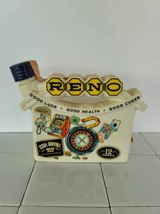 lot 3527 image: 1968 Reno Ezra Banks Vintage Whiskey Decanter