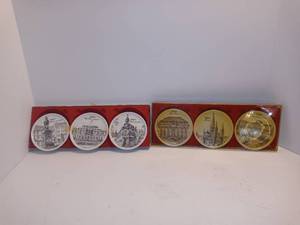 lot 2551 image: Lot Of 6 Bonn German Mini Plates