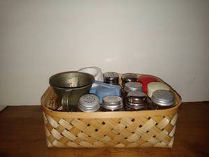 lot 2639 image: Lot Of Assorted Salt And Pepper Shakers And Misc