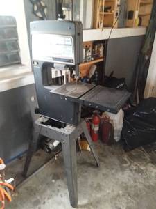 lot 1000 image: Vtg. 12 in. Sears Craftsman Band Saw