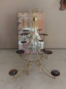 lot 7204 image: Gigantic Candelabra Christmas Tree