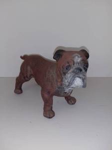 lot 5022 image: Ceramic Bulldog Figure