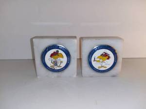 lot 5024 image: University of Kansas Medical Center Jayhawk Paperweights