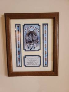 lot 5119 image: Laverne Elliot Wolfe Poetry Wall Decor