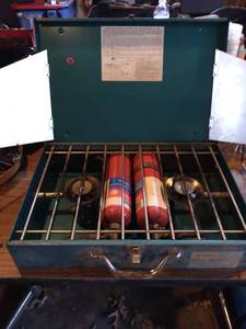 lot 1202 image: Wards Western Field Portable Propane Gas Stove