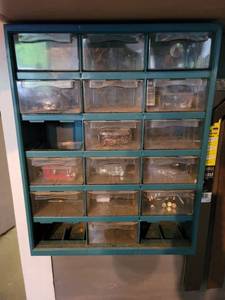 lot 1230 image: Wall Pocket Cubby 14 x 18 in - Contents Concluded