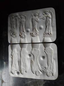 lot 1535 image: Chalk Angel Mold