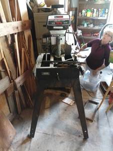 lot 1005 image: Vtg. Sears Craftsman 10 inch Radial Arm Saw