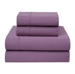 lot 8806 image: Wrinkle Free 420 Thread Count Cotton Bed Sheet Set, Full