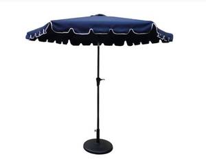 lot 9405 image: Reva 9 Feet Pole Umbrella with Carry Bag- Retail$83.99