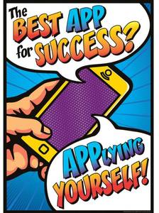 lot 9432 image: Motivational Poster (35 TotalWorn Corners And Bent Frame)