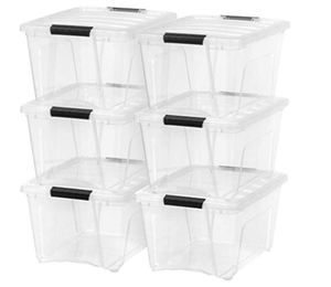 lot 9469 image: IRIS Plastic Tubs And Lids