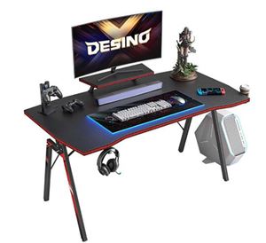 lot 9429 image: Desino Gaming Desk Black