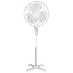 lot 47691 image: Simple Deluxe Oscillating 16 3 Adjustable Speed Pedestal Stand Fan for Indoor, Bedroom, Living Room, Home Office &amp College Dorm Use, 16 Inch, Black