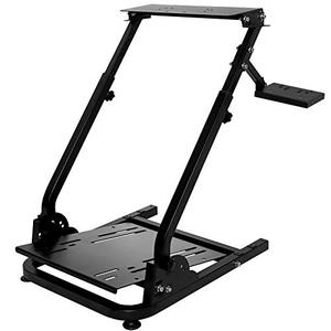 lot 47707 image: CINGO Wheel Stand Height Adjustable for Logitech G25, G27, G29, G920 Racing Steering Wheel Stand Gaming Racing Simulator Wheel and Pedals Not Included