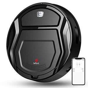 lot 47722 image: Lefant Robot Vacuum Cleaner, Auto Robotic Vacuums, Upgraded 6D Collision Sensor, 1800pa WiFiAppAlexa, Self-Charging, Super Quiet Mini Cleaning Robot for Pet Hair, Hard Floor, Low Pile Carpets, M201