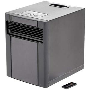 lot 47750 image: Amazon Basics Portable Eco-Smart Space Heater - Black