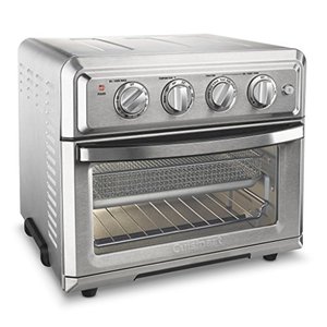 lot 47759 image: Cuisinart TOA-60 Convection Toaster Oven Airfryer, Silver