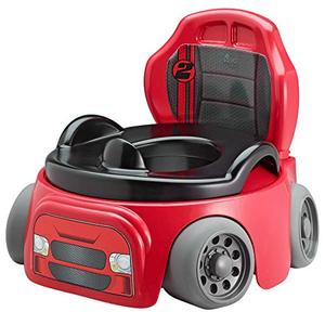 lot 47832 image: The First Years Training Wheels Racer Potty System  Easy to Clean and Easy to Use Potty Training Seat