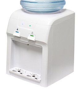 lot 47843 image: Vitapur Countertop Room Cold Water Dispenser, White
