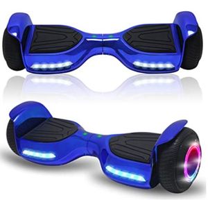 lot 47779 image: Beston Sports Newest Generation Electric Hoverboard Dual Motors Two Wheels Hoover Board Smart self Balancing Scooter, Model RMW6.5-8