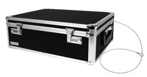 lot 47881 image: Vaultz Locking Storage ChestDorm Storage with Combination Locks