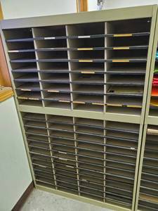 lot 32577 image: (2) Literature Cabinets