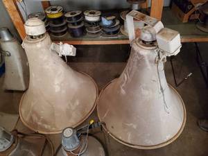lot 32538 image: (2) Horn Speakers 29in