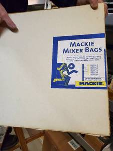 lot 35719 image: Mackie Mixer Bags