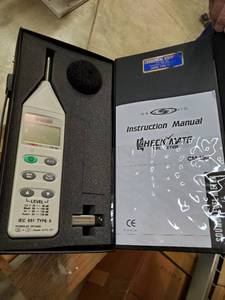 lot 35734 image: Sound Pressure Meter CM-150