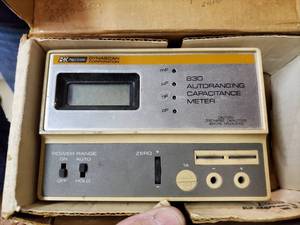 lot 35737 image: Capacitance Meter, Bulz I Meter, Voltage Meter, Network Cable Tester, Cable Checker