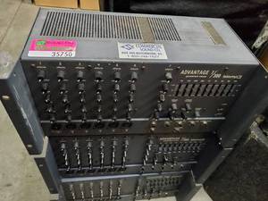 lot 35750 image: (3) Advantage Powered Mixers