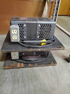 lot 35795 image: (2) 110V Constant Voltage Transformer