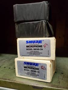 lot 35864 image: Shure Low Profile Mics