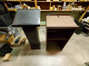 lot 35892 image: (2) Podiums