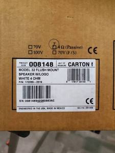 lot 35935 image: (3)Bose Model 32 Flush Mount Ceiling Speakers