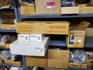 lot 35959 image: Audio Technica Smart Mixer, Antenna System, Octal Relays