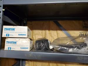 lot 35964 image: Telex Headbands, Sabine Feedback Eliminators