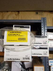 lot 35971 image: Audio Technica Gooseneck Mics