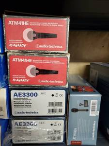 lot 35981 image: (5) Audio Technica Mics