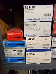 lot 35982 image: Audio Technica Mics