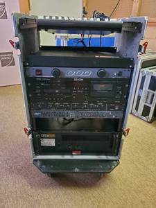 lot 35575 image: Denon Portable Sound System Rack
