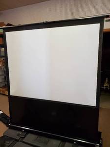 lot 35590 image: Da-Lite Portable Projector Screen 5ft x 6.5ft