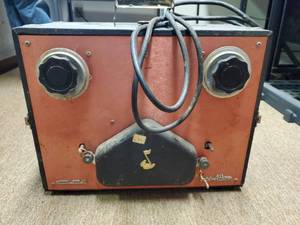 lot 35593 image: Antique Background Tape Machine
