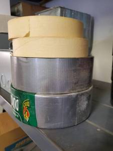 lot 35631 image: Duct Tape, Masking Tape