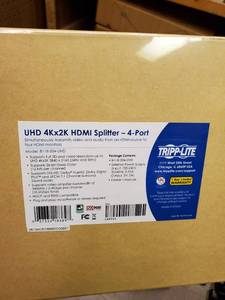 lot 35658 image: Tripp Lite HDMI Splitter 4 Port