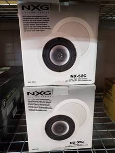 lot 35701 image: (2) NXG Two Way Ceiling Speakers