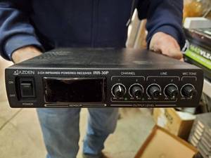lot 35706 image: (4)Azden Powered Receivers IRR30P