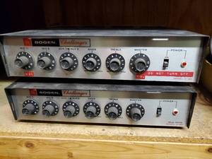 lot 35872 image: (2)Bogen Amplifiers C-60