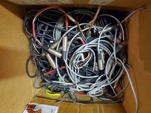lot 35895 image: Cut XLR Cables
